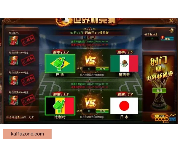 世界杯竞猜胜负策略分析与预测技巧分享 让你稳操胜券